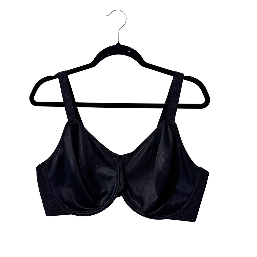 Wacoal Basic Beauty Full‎ Figure Underwire Bra Black 857303 Mens 42DDD
